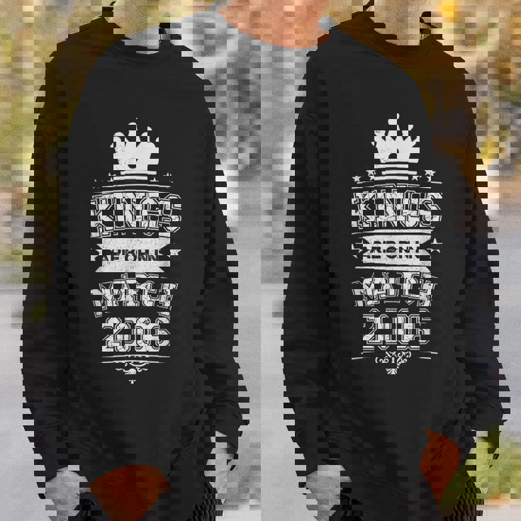 キングスは2006年3月に誕生 20歳の誕生日 男性 男の子 スウェットシャツ 彼への贈り物