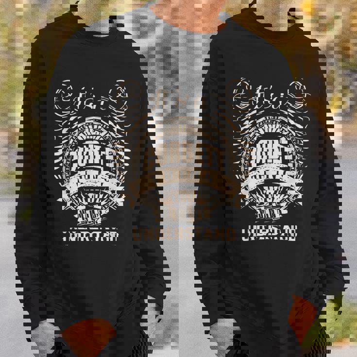 ギフトには理解できないコルベットです。 スウェットシャツ 彼への贈り物