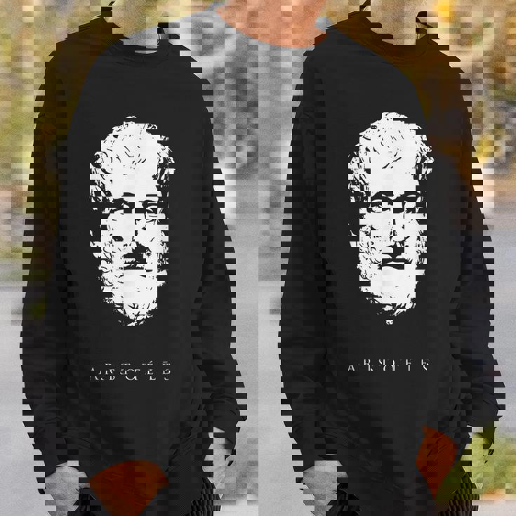 ギリシャ古代アリストテレス哲学 Aristotle Philosophy Greek Philosopher スウェットシャツ 彼への贈り物