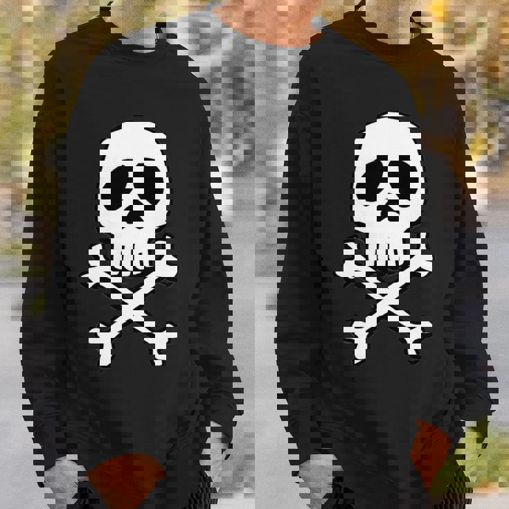 クラシック 宇宙 海賊 パンク スカル キャプテン ハロウィン 長袖tシャツ スウェットシャツ 彼への贈り物