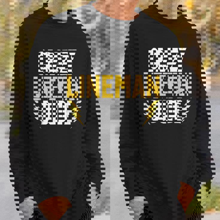 クレイジーラインマンデュードラインマン スウェットシャツ 彼への贈り物