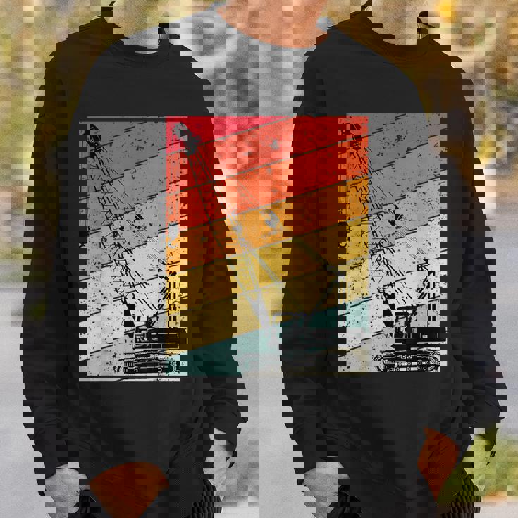 クレーン オペレーター 重機 おもしろい 建設 クレーン スウェットシャツ 彼への贈り物