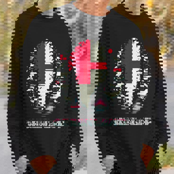 グリーンランドフラッグシャツ、グリーンランドマップ、グリーンランド、レディース、メンズ。 スウェットシャツ 彼への贈り物