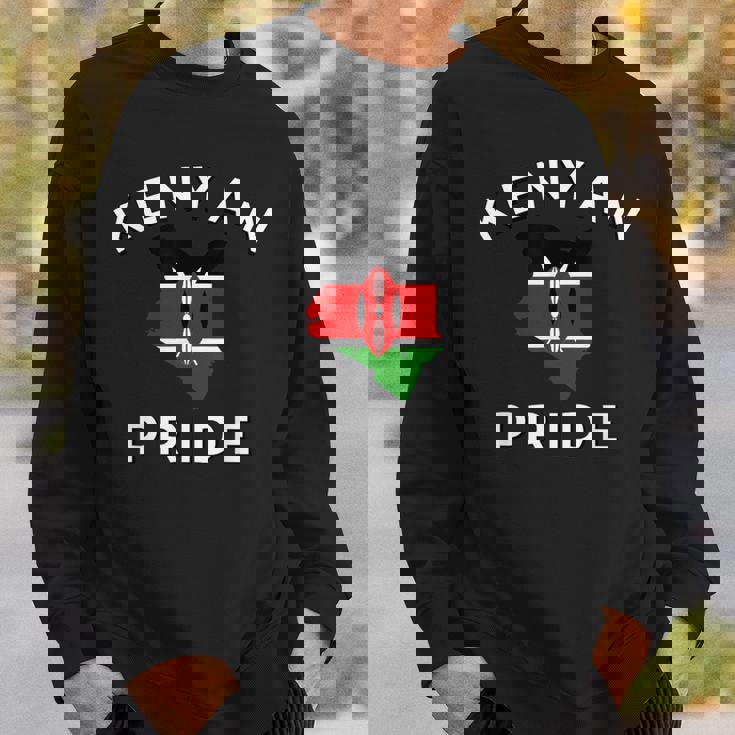 ケニア国旗プライド スウェットシャツ 彼への贈り物