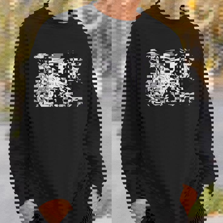 ゲルニカのアートワーク 長袖tシャツ スウェットシャツ 彼への贈り物