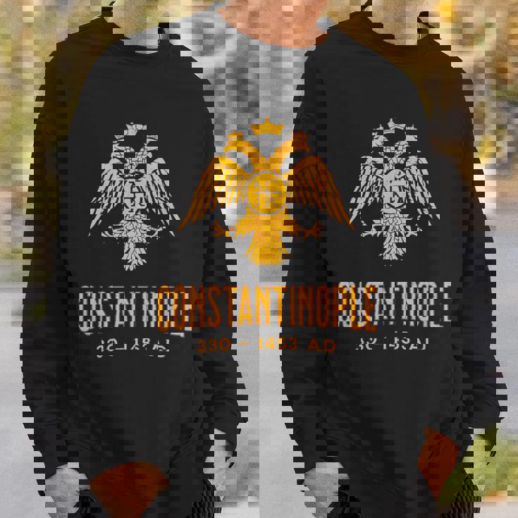 コンスタンティノープル ビザンツ帝国のシンボル スウェットシャツ 彼への贈り物
