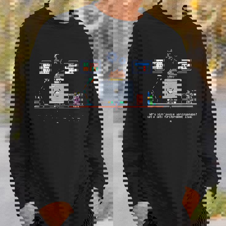 コンピュータサイエンスrプログラマーは海賊 スウェットシャツ 彼への贈り物