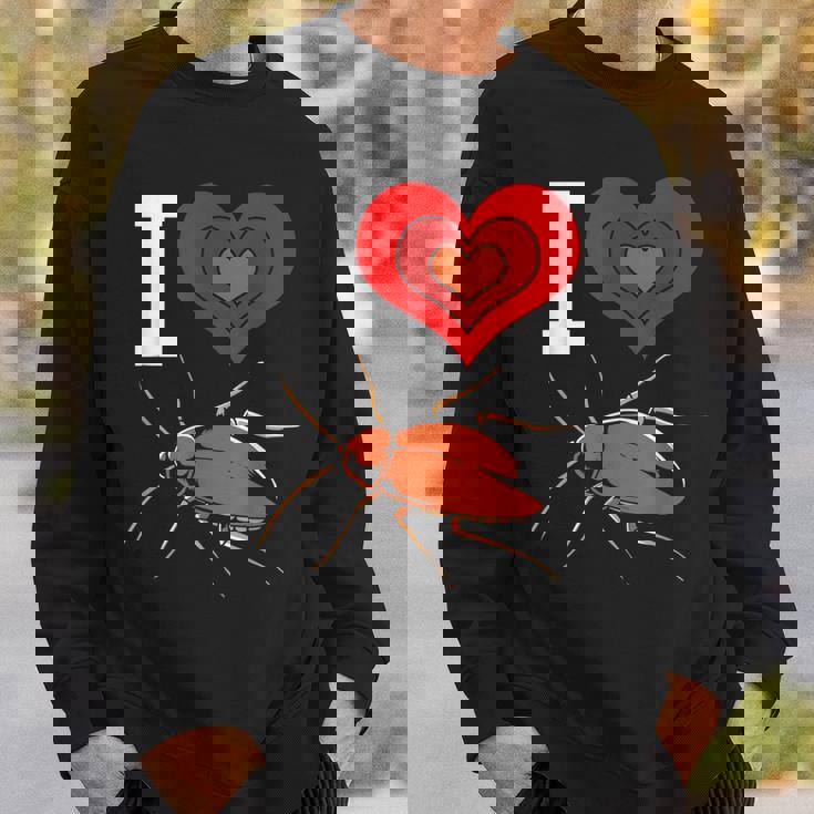 ゴキブリ ラブ スウェットシャツ 彼への贈り物