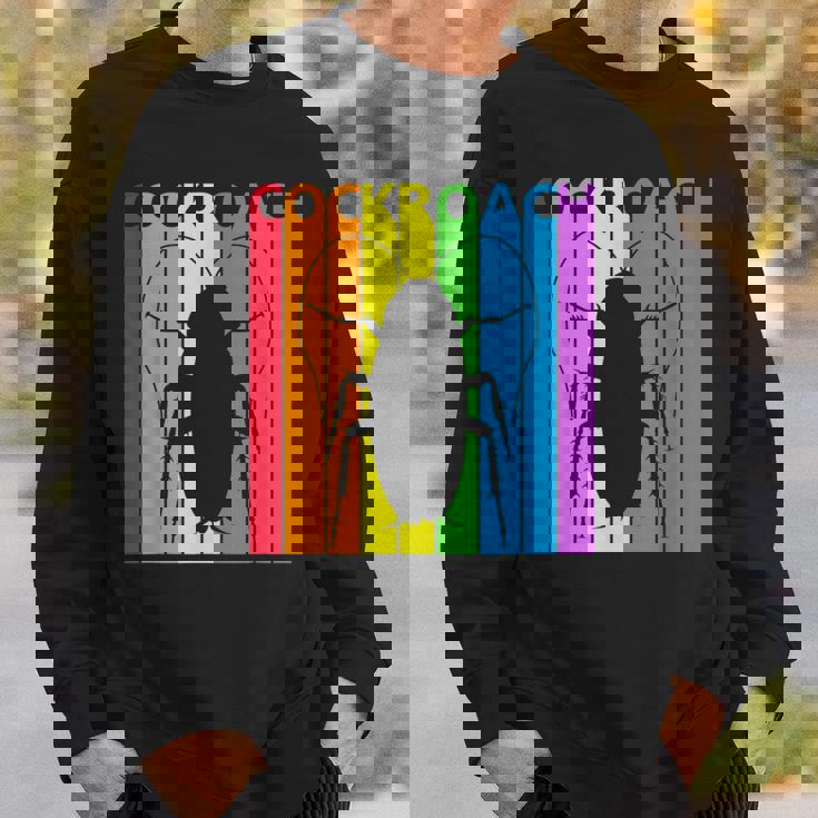 ゴキブリ目 レインボー ゴキブリ目 野生動物 スウェットシャツ 彼への贈り物