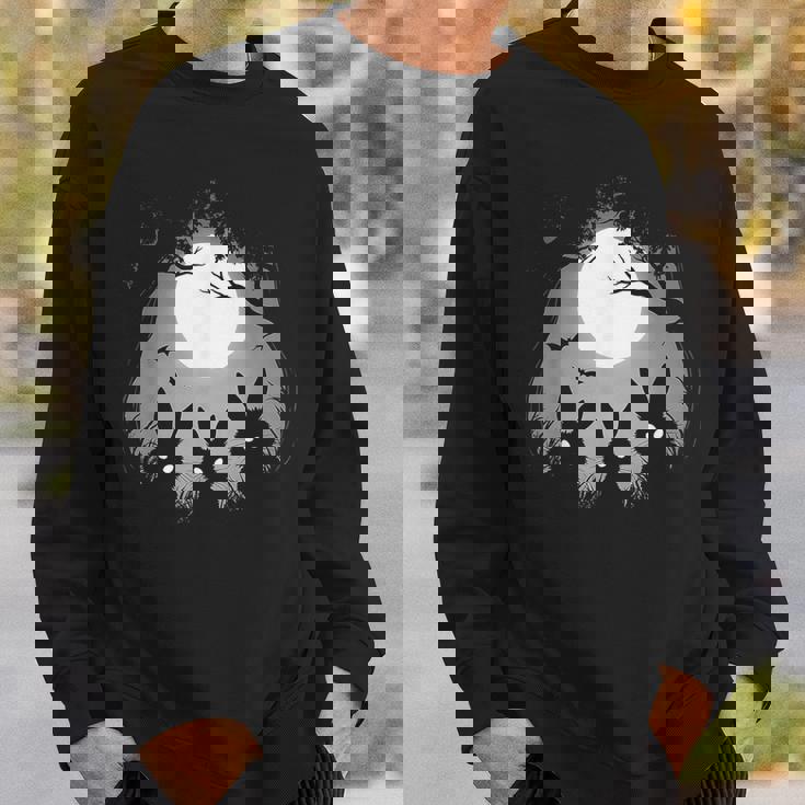 ゴス エモ 不気味 かわいい ウサギ ホラー スウェットシャツ 彼への贈り物