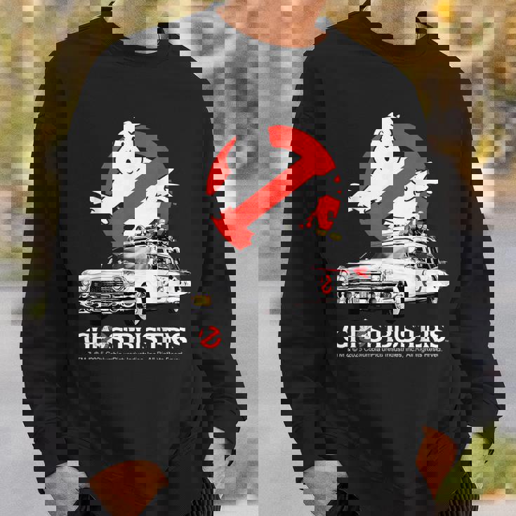 ゴーストバスターズ ハロウィン デザイン Ecto 1 スウェットシャツ 彼への贈り物