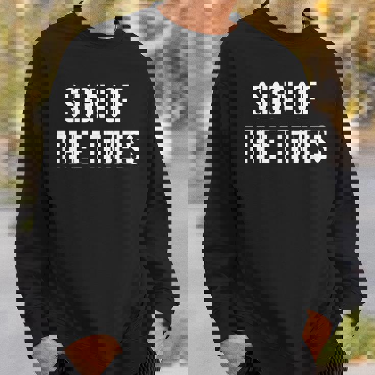 サイン・オブ・ザ・タイムズ スウェットシャツ 彼への贈り物