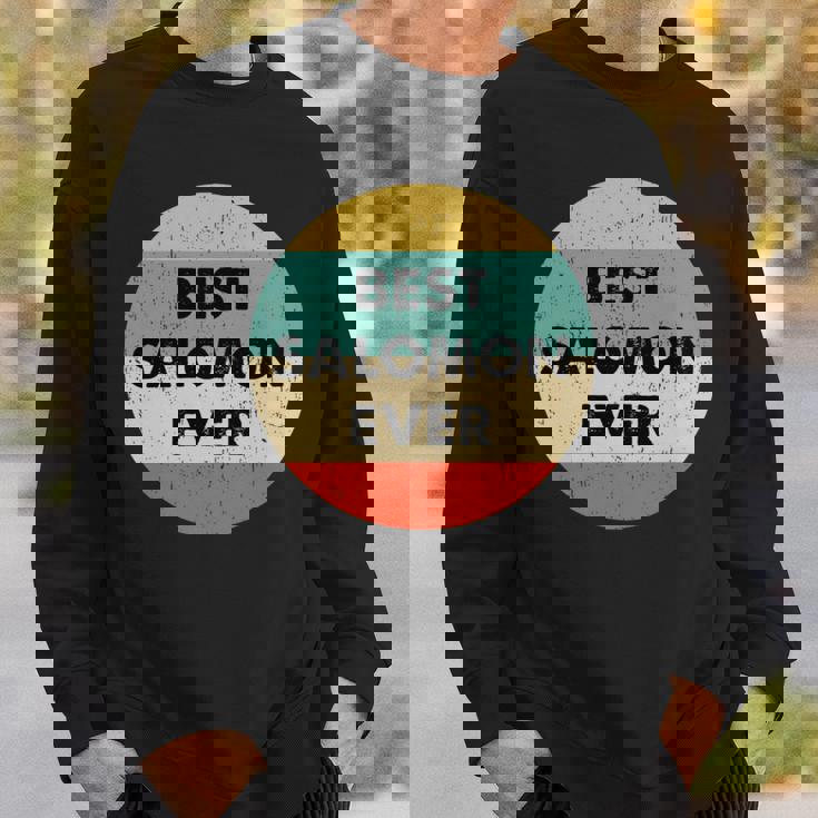 サロモン名 長袖tシャツ スウェットシャツ 彼への贈り物