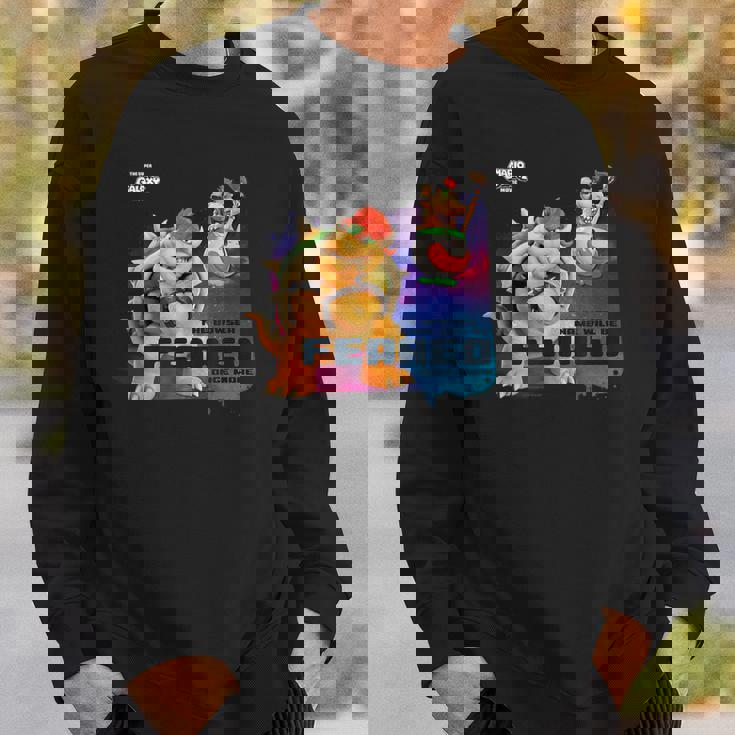 ザ・スーパーマリオギャラクシー・ムービー Bowser Feared スウェットシャツ 彼への贈り物