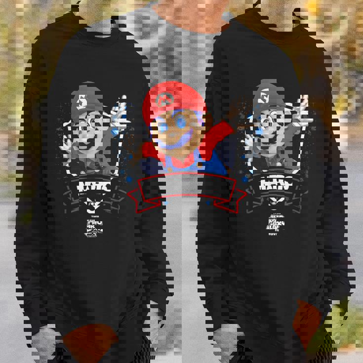 ザ・スーパーマリオギャラクシー・ムービー Mario Champion スウェットシャツ 彼への贈り物