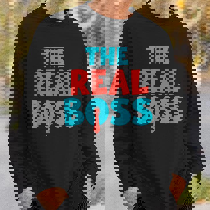 ザ・リアル・ボス スウェットシャツ 彼への贈り物