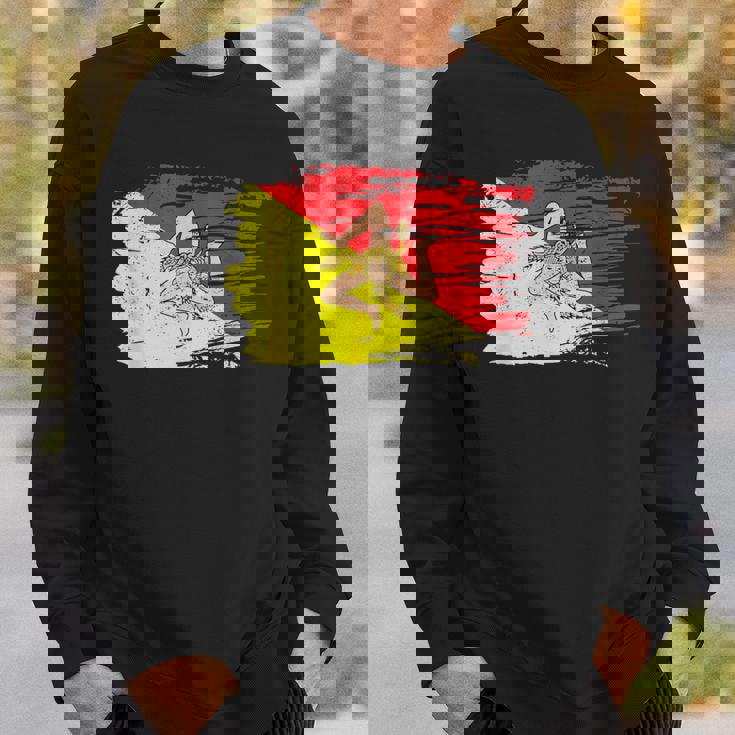 シチリア国旗 シチリア州パレルモ イタリア スウェットシャツ 彼への贈り物