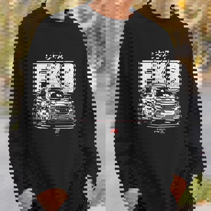 シビック タイプr Fk 8 日本車 長袖tシャツ スウェットシャツ 彼への贈り物