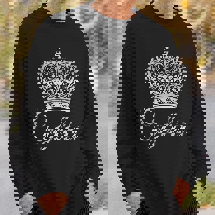 シンシア女王 女王 名前 王冠 リーガル プリンセス スウェットシャツ 彼への贈り物