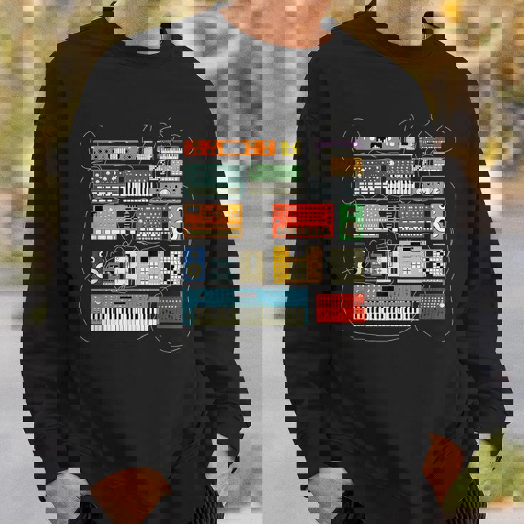 シンセサイザー と エレクトロニック・ミュージシャン と Dj スウェットシャツ 彼への贈り物