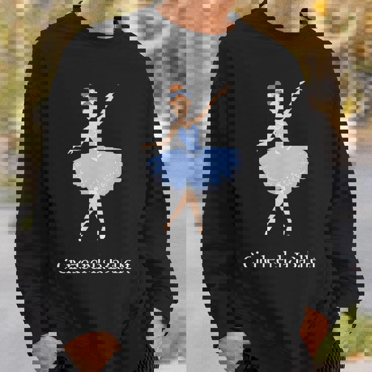 シンデレラ バレエ バレリーナ ポワント ダンサー ダンス グラフィック スウェットシャツ 彼への贈り物