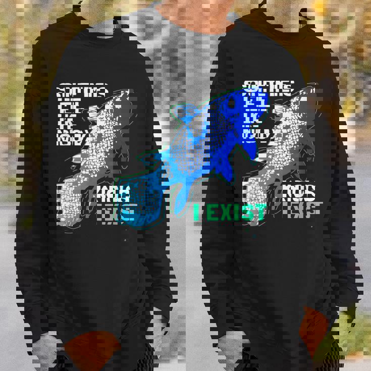 シーラカンス I Exist スウェットシャツ 彼への贈り物