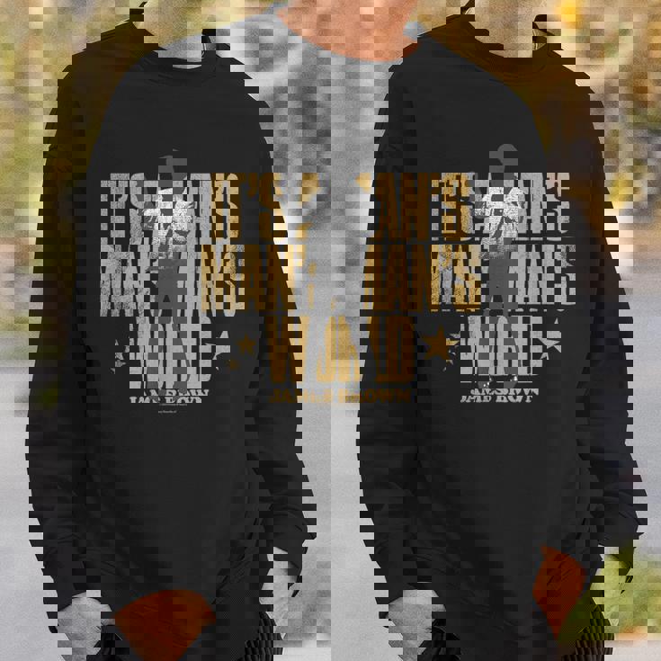 ジェームス・ブラウン・マンのワールド・ダンシング・シルエット スウェットシャツ 彼への贈り物