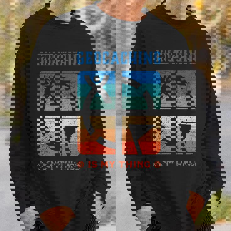 ジオキャッシャー ジオキャッシング用品 キット ツール 小物入れ ジオキャッシング 長袖tシャツ スウェットシャツ 彼への贈り物