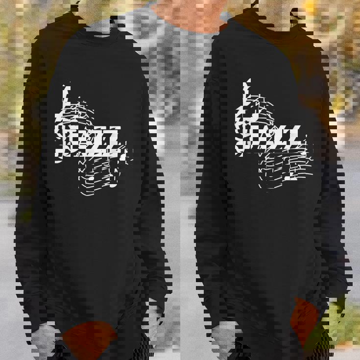 ジャズミュージシャン 楽譜 ジャズノート スウェットシャツ 彼への贈り物