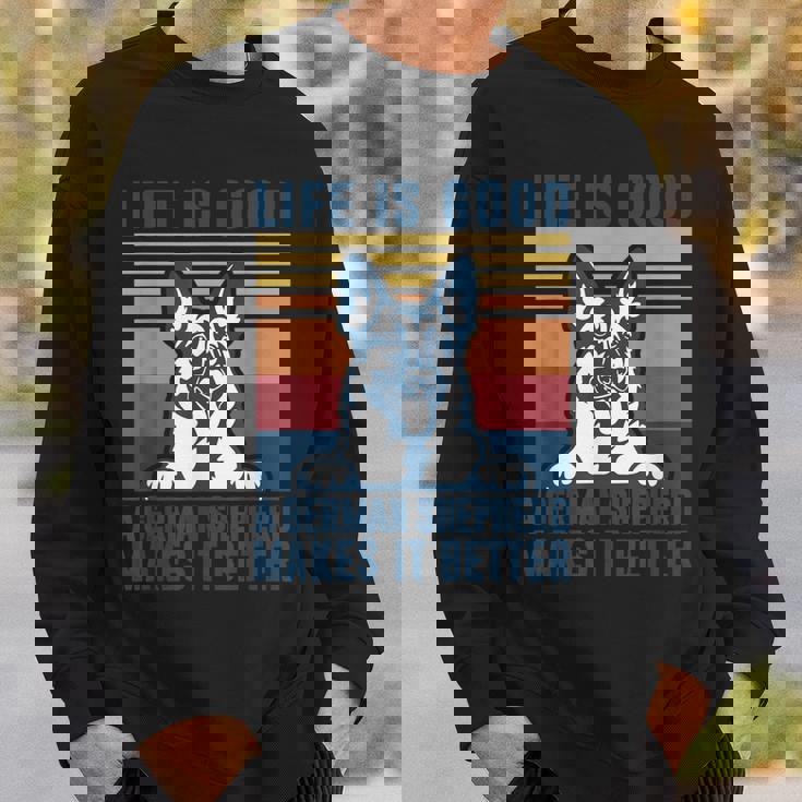 ジャーマンシェパード ギフト メンズ レディース 犬 父 母 ジャーマンシェパード スウェットシャツ 彼への贈り物