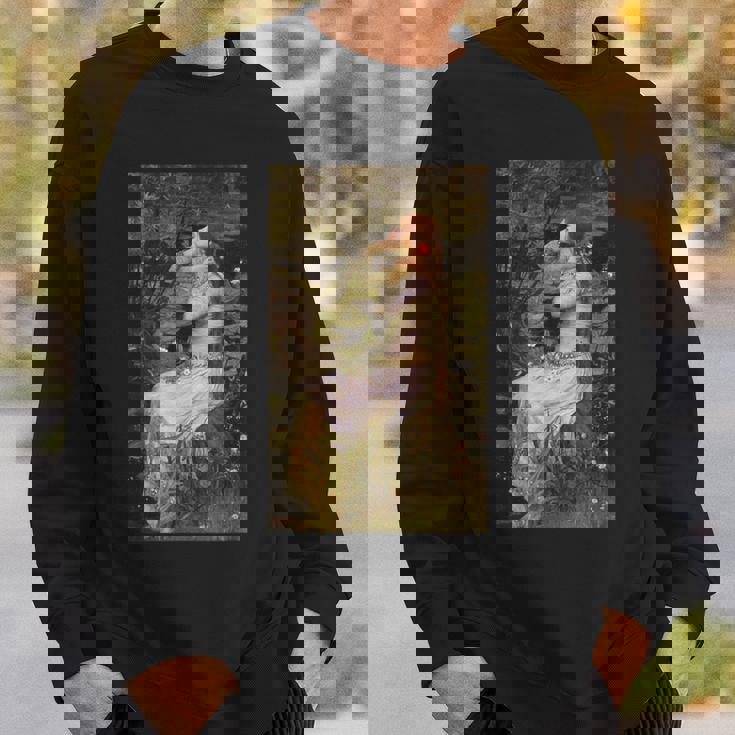 ジョン・ウィリアム ウォーターハウス オフィーリア 絵画 スウェットシャツ 彼への贈り物