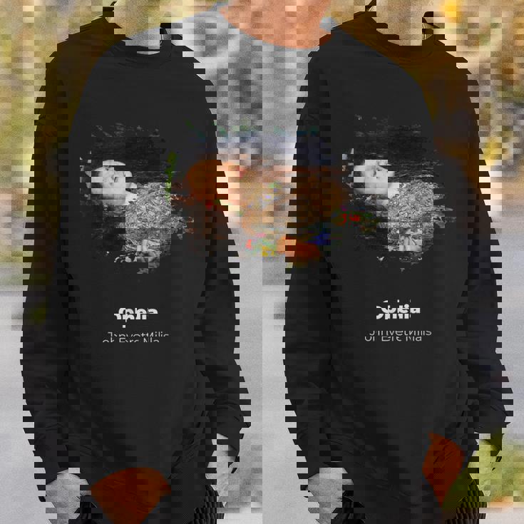 ジョン・エバレット・ミレーのオフィーリア・グランジ スウェットシャツ 彼への贈り物