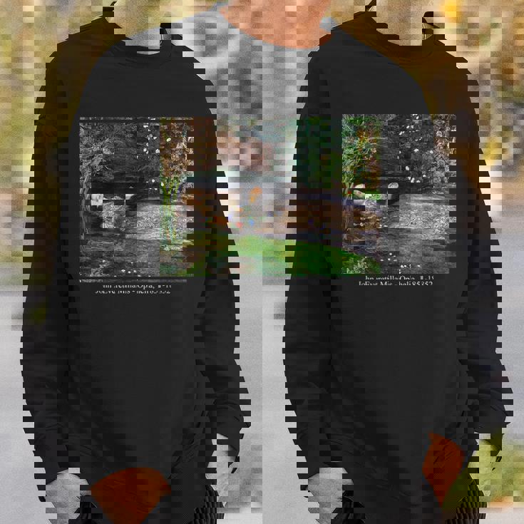 ジョン・エバレット・ミレー・オフィーリア スウェットシャツ 彼への贈り物