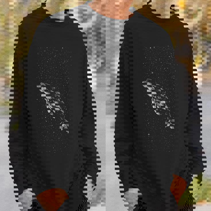 ジンベイザメ 星 クール 海洋 動物好き 海洋生物 スウェットシャツ 彼への贈り物