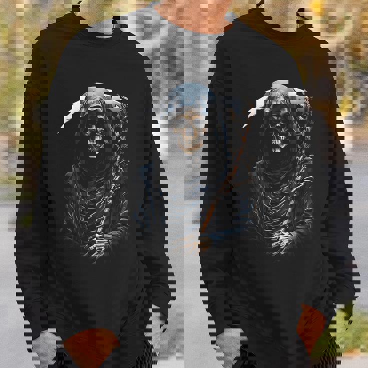 スカル死神 スウェットシャツ 彼への贈り物