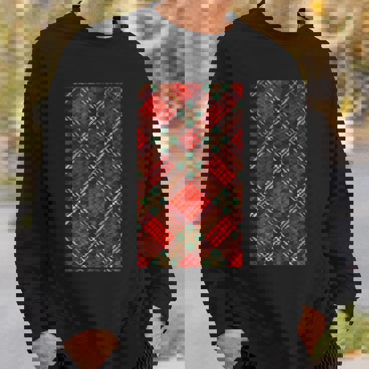 スコットランドのタータンチェック柄。 スウェットシャツ 彼への贈り物