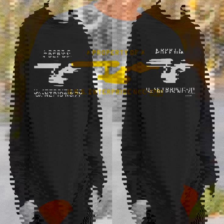 スタートレック オリジナルシリーズ USSエンタープライズプロパティ スウェットシャツ 彼への贈り物