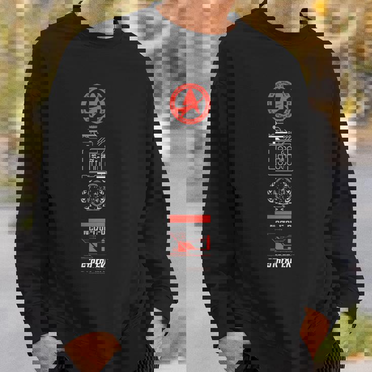 スタートレック 宇宙艦隊コマンド Uss エンタープライズ Ncc-1701-D スウェットシャツ 彼への贈り物