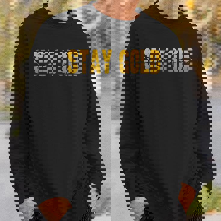 ステイゴールド、クラシック80年代。 スウェットシャツ 彼への贈り物