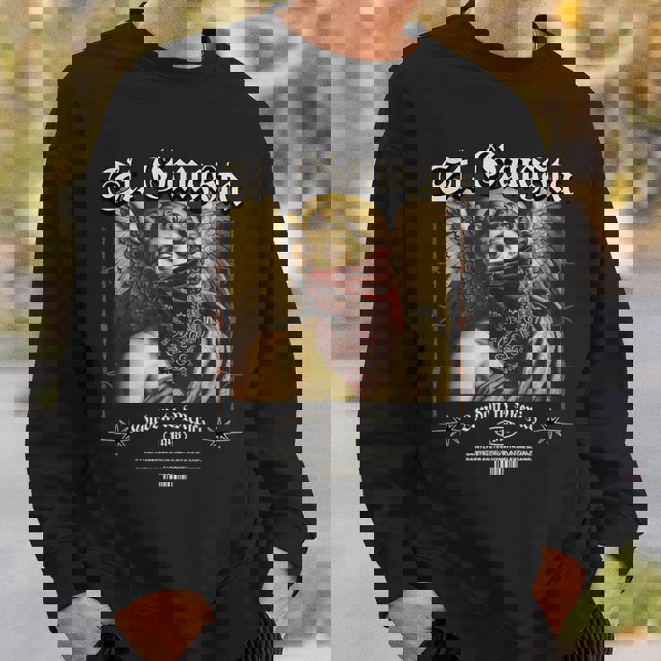 ストリートウェア ギャングスター エンジェル 大胆なアーバンエステック スウェットシャツ 彼への贈り物