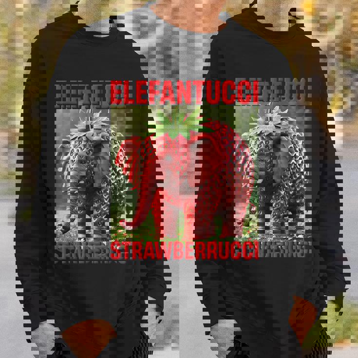 ストロベリーエレファントキッズ ブレイン エレファントゥッチ ストロベルルッチ スウェットシャツ 彼への贈り物