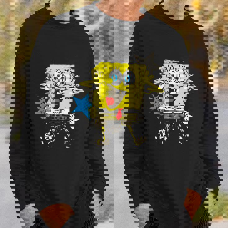 スポンジボブ スクエアパンツ スポンジボブee You 長袖tシャツ スウェットシャツ 彼への贈り物