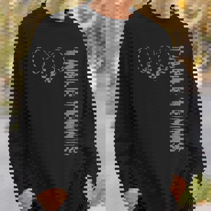 スポーツ 卓球 長袖tシャツ スウェットシャツ 彼への贈り物