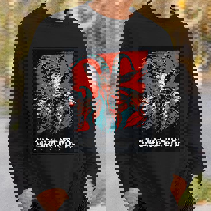 スラッジメタル ヘビーメタル ブラックメタル ドゥームメタル デスメタル スウェットシャツ 彼への贈り物