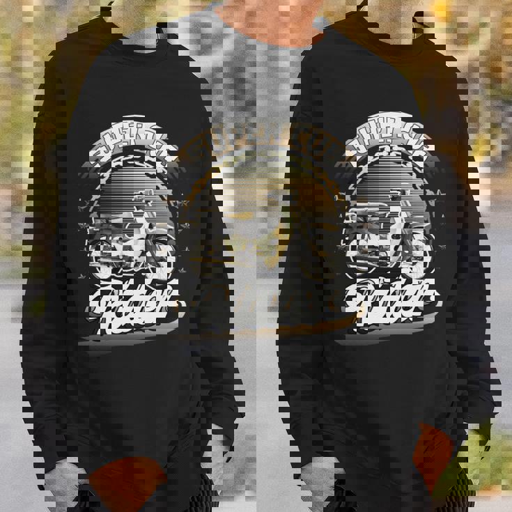 スーパーカブライダー C100 原付バイク レトロジャパン 長袖tシャツ スウェットシャツ 彼への贈り物