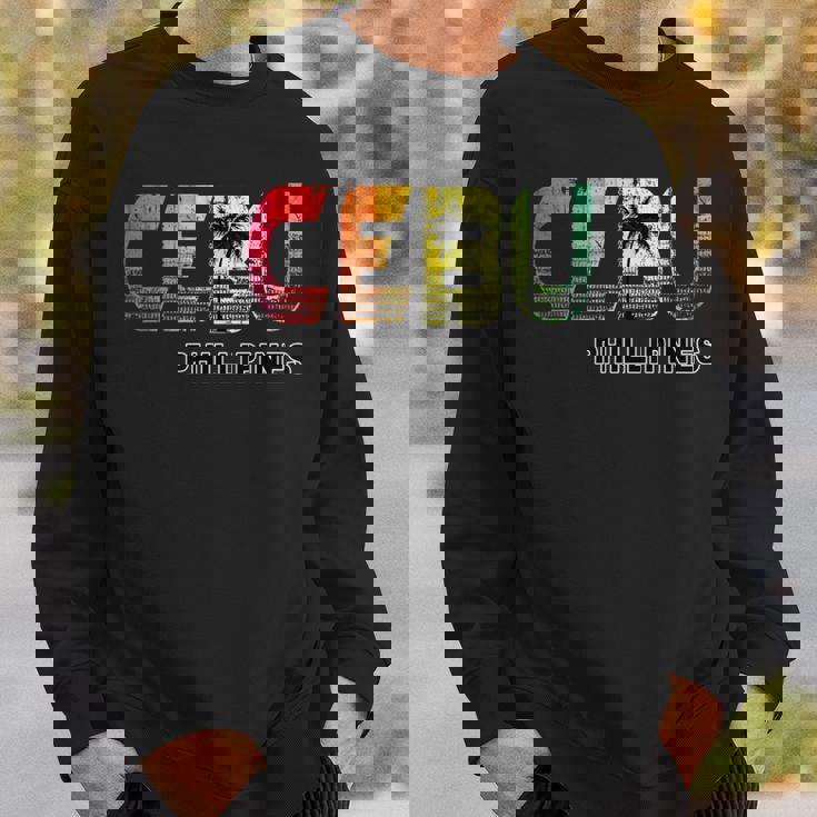 セブ島 フィリピンのセブ市 スウェットシャツ 彼への贈り物