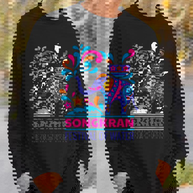 タイ ビーチ ソンクラーン サムイ島 ヤシの木 パタヤ プーケット バンコク お土産 マッサージ トゥクトゥク 寺 仏 スウェットシャツ 彼への贈り物