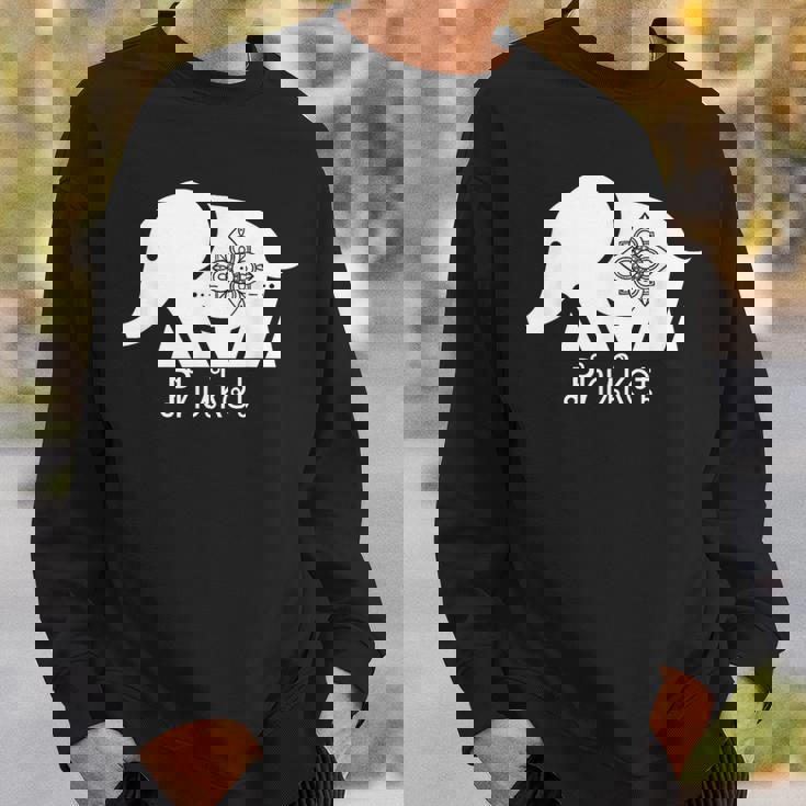 タイプーケット 象 グラフィック タイ土産 旅行ギフト スウェットシャツ 彼への贈り物