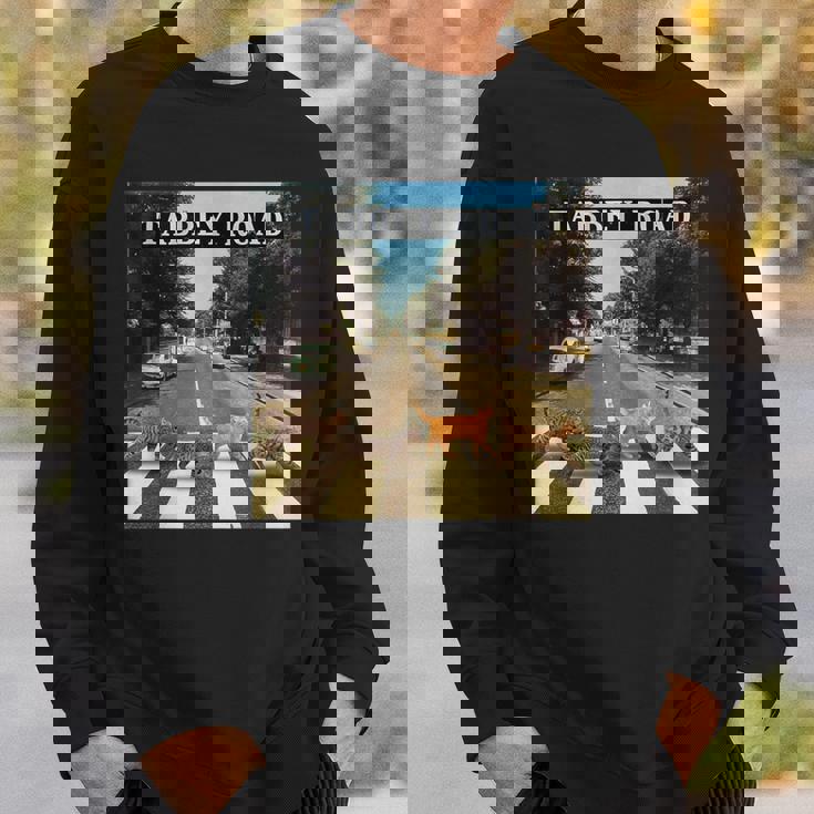 タビーロードクールタビーキャッツクロッシング スウェットシャツ 彼への贈り物