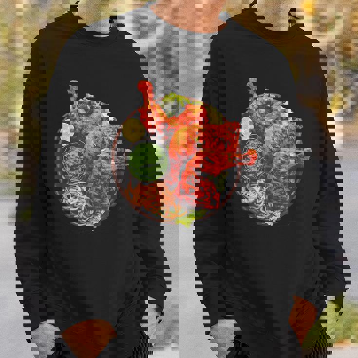 タンドオリ チキンカレー マサラ焼 インド辛口 スウェットシャツ 彼への贈り物